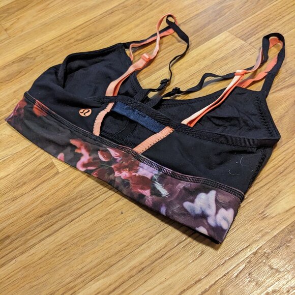 Lululemon Flip Your Dog Sports Bra Spring Has Spring Size 6 - Picture 5 of 7